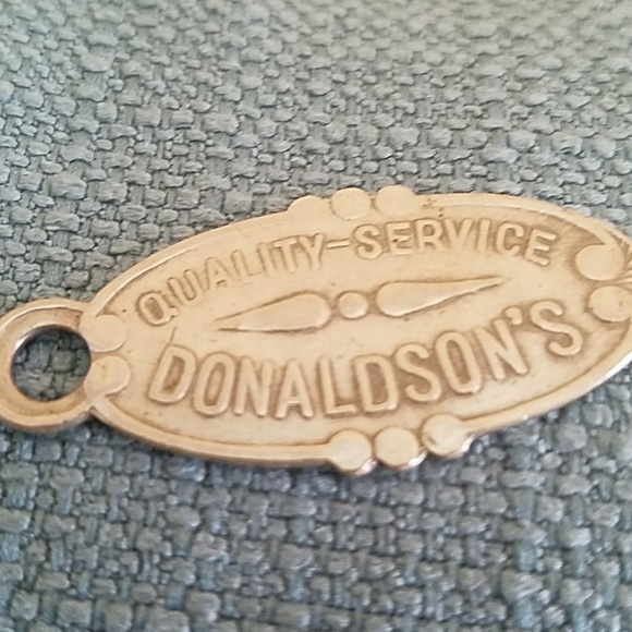 Vintage Jewelry - VINTAGE *Donaldsons Department Store* Acct Pendant
